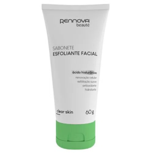 Sabonete Facial Esfoliante 60g Rennova Beauté