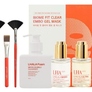 Lhala Peel Pack PREMIUM (Peel 2 frascos + 1 Foam + 3 Pincéis + 24 Masks)