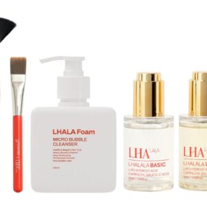 Lhala Peel Pack STANDARD (Peel 2 frascos + 1 Foam + 2 Pincéis)